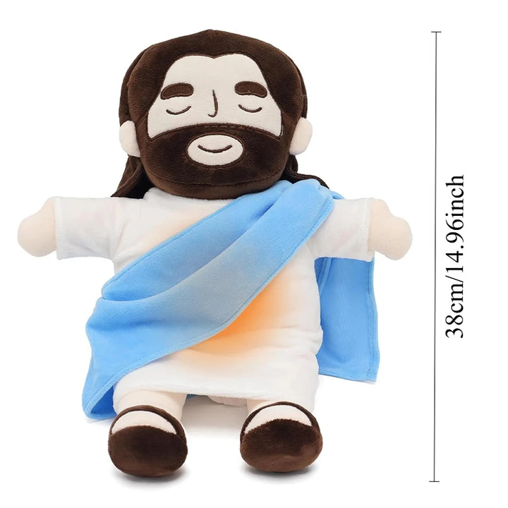 Breathing Jesus Plush Toy Baby Soothing