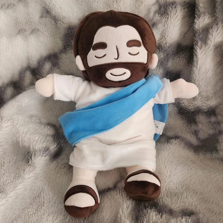 Breathing Jesus Plush Toy Baby Soothing